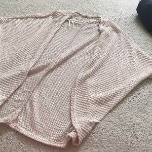 Short sleeve cardigan